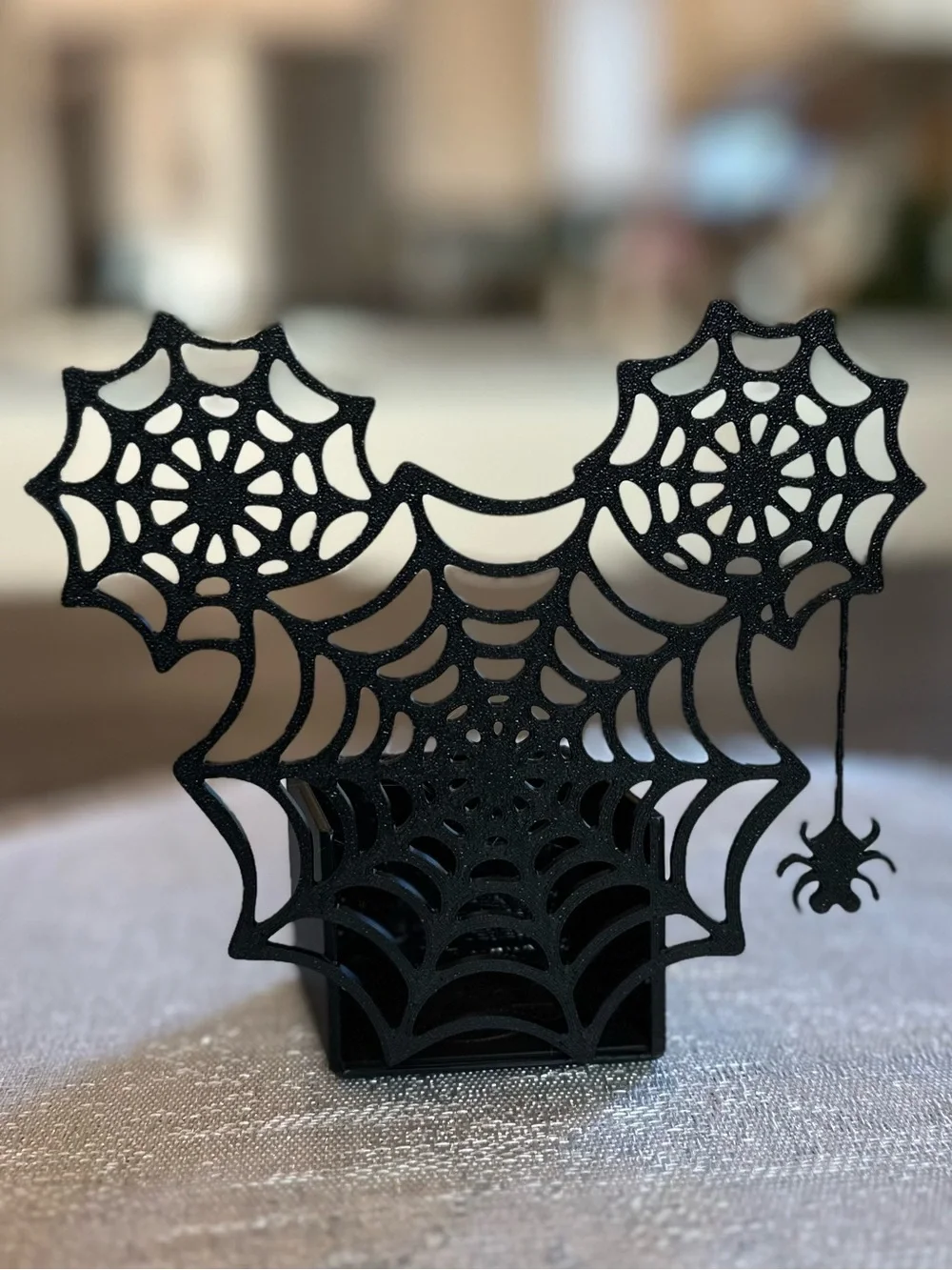 Disney Mickey Spider Web Foaming Soap Holder for Bath & Body Works Bottles